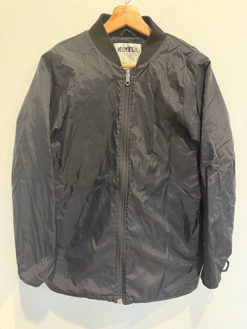 Nikita Men's Black Lightweight Bomber Jacket
